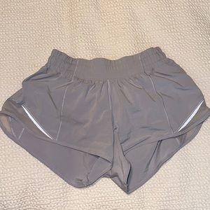 Lululemon Hotty Hot Shorts Pastel Blue- Size 4- 2.5 inch inseam, low rise